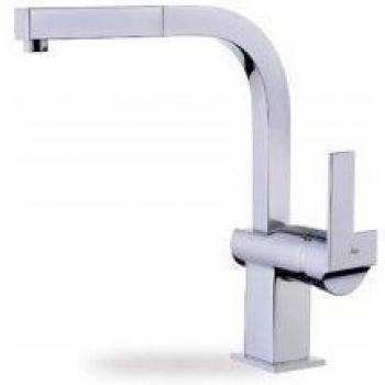 TEKA Grifo de cocina MZ 938 EXT CROMO. 3893802, Cromo, extraible , Sobre encimera