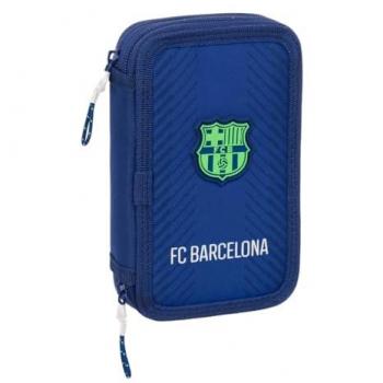 Barcaza Azul Marino: Plumier Doble de 29 piezas