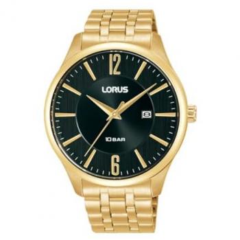 Lorus Reloj Hombre Urban Esfera Negra Acero 10 Atm