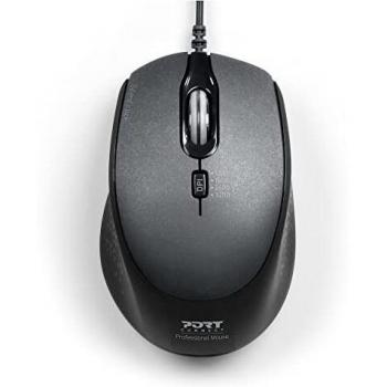 PORT CONNECT Mouse Cablato Silenzioso 3200 DPI