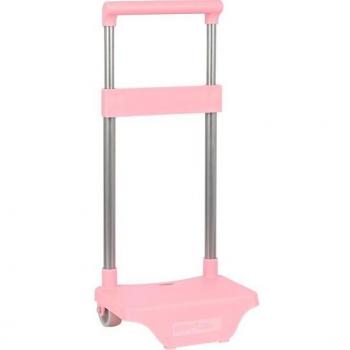 SAFTA CARRO PORTAMOCHILAS ROSA PALO PEQUEÑO 705 CARRO PORTAMOCHILAS PEQUEÑO 17x22x67 Cms