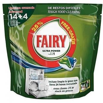 Fairy Original TodoEn1 Cápsulas De Lavavajillas 14+2