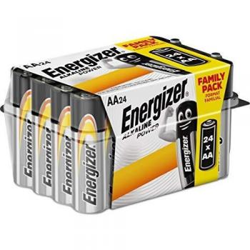 Energizer Alkaline Power AA, LR6, Pack de 24 Pilas Alcalinas