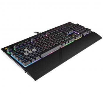 Corsair STRAFE RGB MK.2 Mechanical Gaming Keyboard (Wired, USB, Black, USB, Windows 7 Enterprise, Windows 8, Windows 10 Education, Windows 7 Enterprise x64, Windows 8 Enterpris, PC/server)