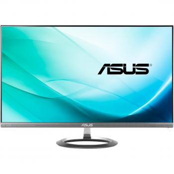 Asus MX27A Monitor 27'' con risoluzione WQHD (2560x1440), tecnologia IPS, copertura del 100% di sRGB, cornice ultra-sottile, altoparlanti B&O ICEpower, tecnologia Flicker Free, tecnologia Low Blue Light e certificazione TUV