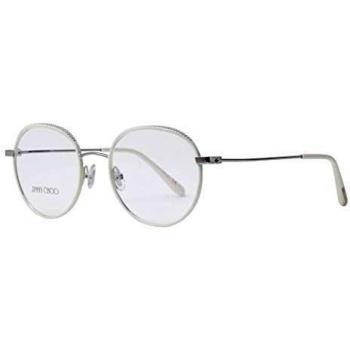 Jimmy Choo JC168 OPY 50 Gafas de sol, Blanco (Blanco Plateado), Mujer