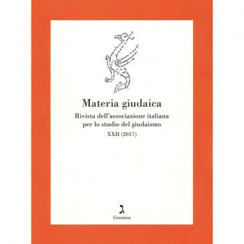 Materia giudaica. Rivista dell'Associazione italiana per lo studio del giudaismo