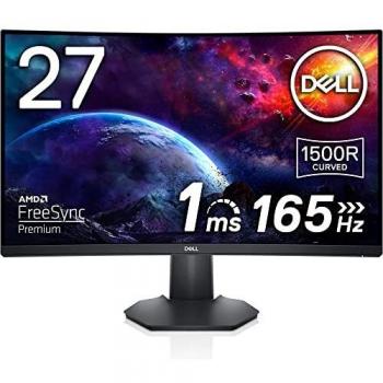 Dell S2722DGM, 27 pollici, WQHD 2560 x 1440, monitor curvo, 165 Hz, 1 ms, 2 HDMI, 3 anni di servizio di sostituzione