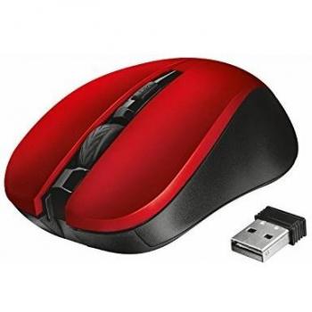 Mouse wireless Trust Mydo Silent Click rosso