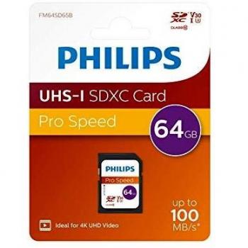 Philips Scheda di Memoria SDXC 64GB UHS-I Classe 10