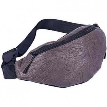 CERDÁ LIFE'S LITTLE MOMENTS Riñonera The Mandalorian-Licencia Oficial Star Wars, Juventud Unisex, Gris, Pequeño