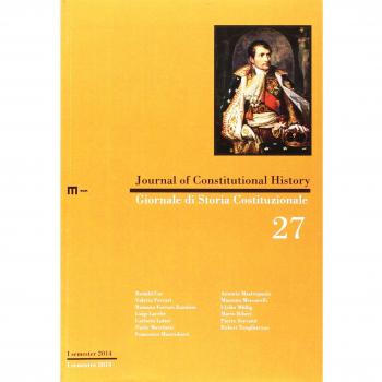 Giornale di storia costituzionale. Ediz. italiana e inglese (Vol. 27)
