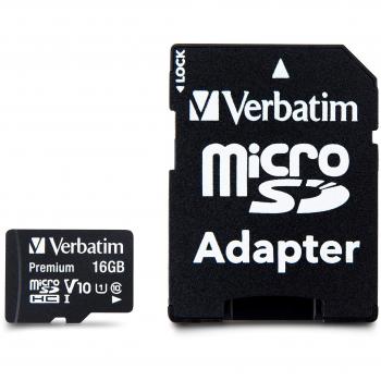 Verbatim 941993 Memory Card MicroSDHC, 16 GB