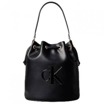 Bolso de mano Calvin Klein con Monograma Grabado
