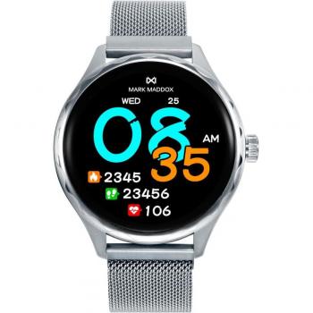 Reloj Smart de mujer Mark Maddox con correa de metal en acero inoxidable y malla milanesa