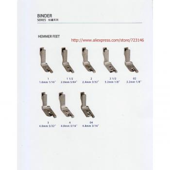 Prensa de Bloqueo Industrial 3,2 mm para Máquina de Coser