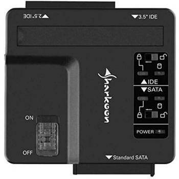 DriveCombo Sharkoon USB 3.0 V2 Nero