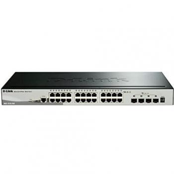 D-Link DGS-1510-28X/E Switch Smart Managed Gigabit Staccabile da 28 Porte (24 x 10/100/1000Mbps, 4 x 10G SFP+)