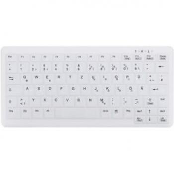 Active Key CHERRY AK-C4110 tastiera RF Wireless QWERTZ Tedesco Bianco