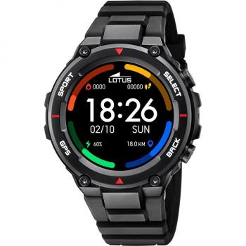 Smartwatch Lotus 50024/4 Correa De Caucho, Bluetooth, Hombre