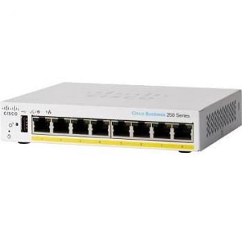 Cisco CBS250 Gestito L3 Gigabit Ethernet (10/100/1000) Supporto Power over (PoE) Grigio
