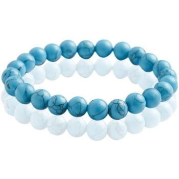 Pulsera de Turquesa Natural de 8 mm para Hombre o Mujer