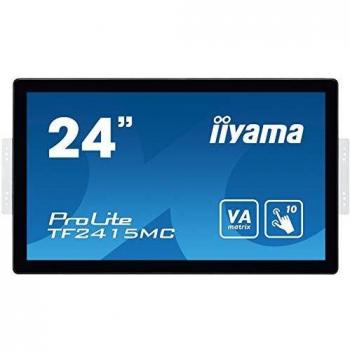 Iiyama ProLite TF2415MC-B2 Monitor PC 60,5 cm (23.8) 1920 x 1080 Pixel Full HD VA Touch Screen Multiutente Nero