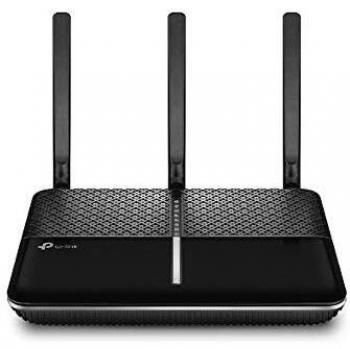 TP-Link Archer VR600 Modem Router Gigabit ADSL/VDSL(Fibra) AC1600, Wi-Fi Dual Band 1.6 GB, Supporto 3G/4G Backup Tramite Dongle USB, 4 Porte Gigabit, USB 2.0, CPU Broadcom, Smartphone App Tether (Android, iOS)