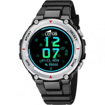 Smartwatch Lotus 50024/2, Con Gps, Correa De Caucho, Bluetooth, Hombre