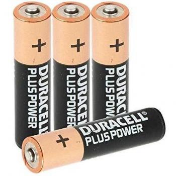 Blíster 4 pilas AAA Duracell Plus Power