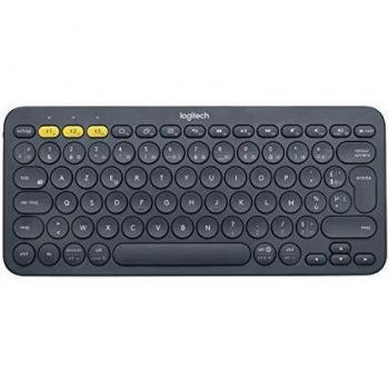 Logitech K380 Wireless Keyboard, Bluetooth, French AZERTY layout, Black