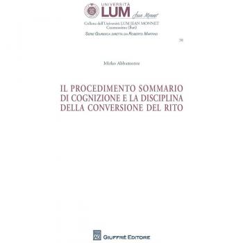 Procedimento sommario di cognizione e la disciplina della conversione