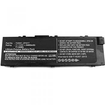 CoreParts Batteria Notebook MBXDE-BA0085 6400mAh