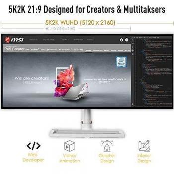 MSI Prestige PS341WU Monitor 34 5K IPS 21:9 1ms 60Hz
