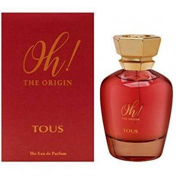Tous OH! The Origin, Eau de Parfum para Mujer, Fragancia Floral Almizclada, 100 ml con Vaporizador
