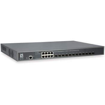 LevelOne GTL-2091 Gestito L3 Gigabit Ethernet (10/100/1000) Grigio