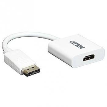 Aten DisplayPort/HDMI DisplayPort Male HDMI Type A female White
