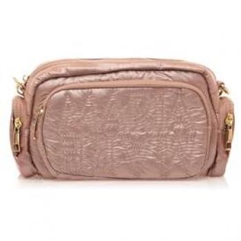 Bandolera Mercy Rosa Cierre Cremallera