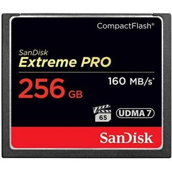 SanDisk Extreme Pro CompactFlash Card 256 GB, 160 MB/s