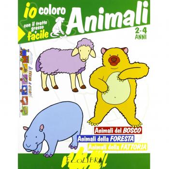 Coloro gli animali: selvaggi e del mare. Del bosco e della fattoria