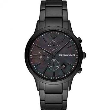 Emporio Armani Reloj Analógico para Hombre de Cuarzo AR11275 Negro