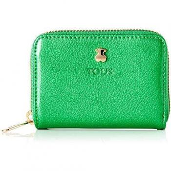 TOUS 995960389, Monedero para Mujer, Verde (Verde), 10x8x2.5 cm