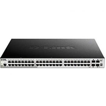 D-Link DGS-1510 Managed Layer 3 Gigabit Ethernet (10/100/1000) Black Support Power over Ethernet (PoE)