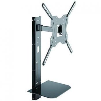 LogiLink BP0048 Supporto TV a parete 139,7 cm (55) Nero, Acciaio inossidabile