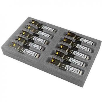Trasmettitore RJ45 10 Pack GigaBit – Ricetrasmettitore SFP Argento