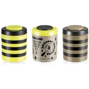 Sacapuntas doble Be Atomic colección gran depósito 3 diseños expositor -12u