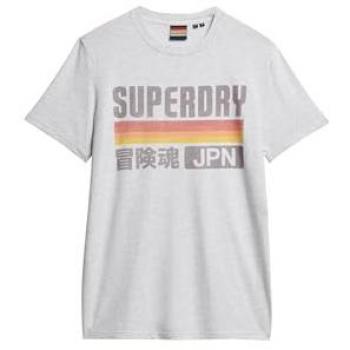 Camiseta Superdry Rayas Japón Relajada