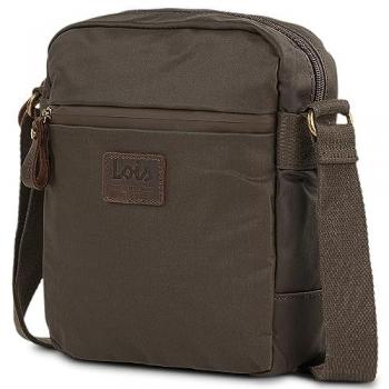 Bandolera Lois para hombre color marrón