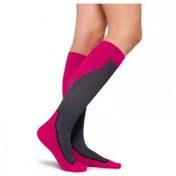 JOBSTSPORT Calcetines Rosa/Gris Talla S 20-30 mmHg