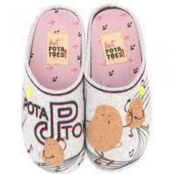 Zapatillas de Casa Mujer Hot Potatoes 64655 Rosa